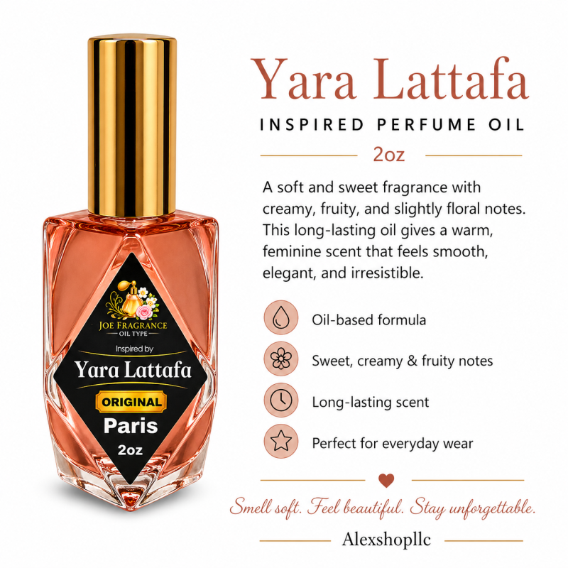 Yara Lattafa Inspired Perfume Oil – 2oz