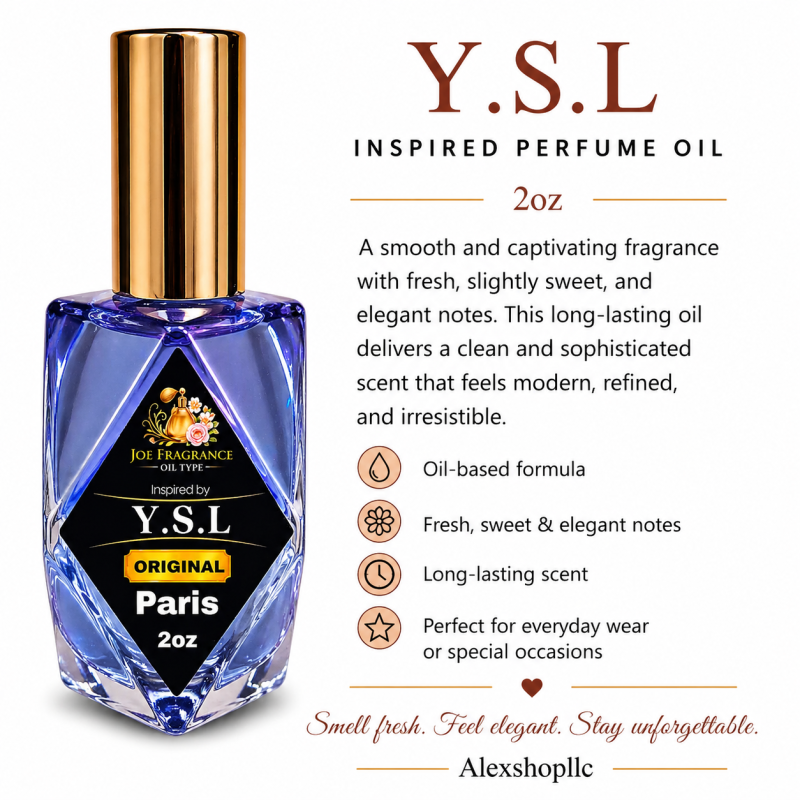 Y.S.L INSPIRED PERFUME OIL 2oz