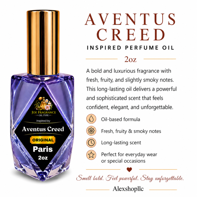 Aventus Creed INSPIRED PERFUME OIL 2oz