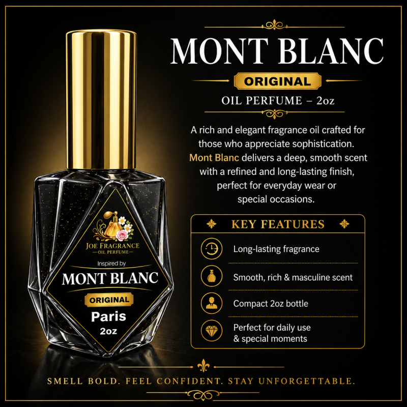 MONT BLANC – Oil Perfume 2oz